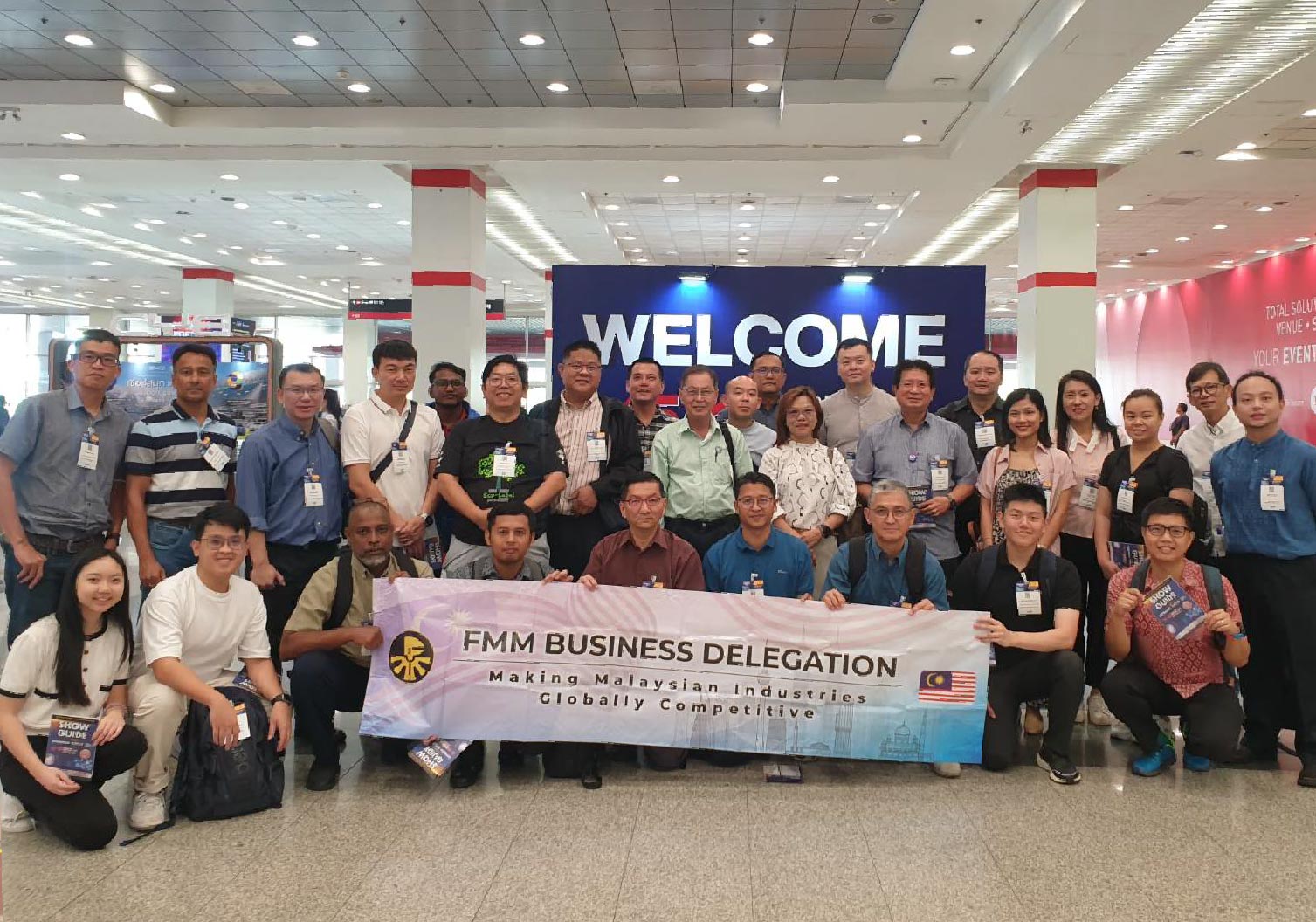 Group Visit from Federation of Malaysian Manufacturers (FMM) at Subcon Thailand 2024