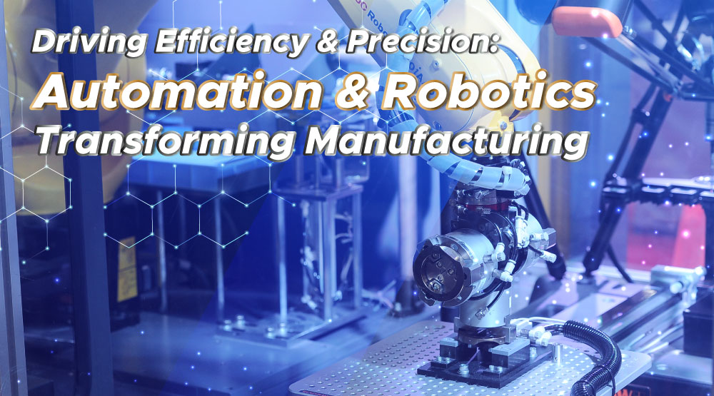 Driving Efficiency & Precision: Automation & Robotics Transforming Manufacturing