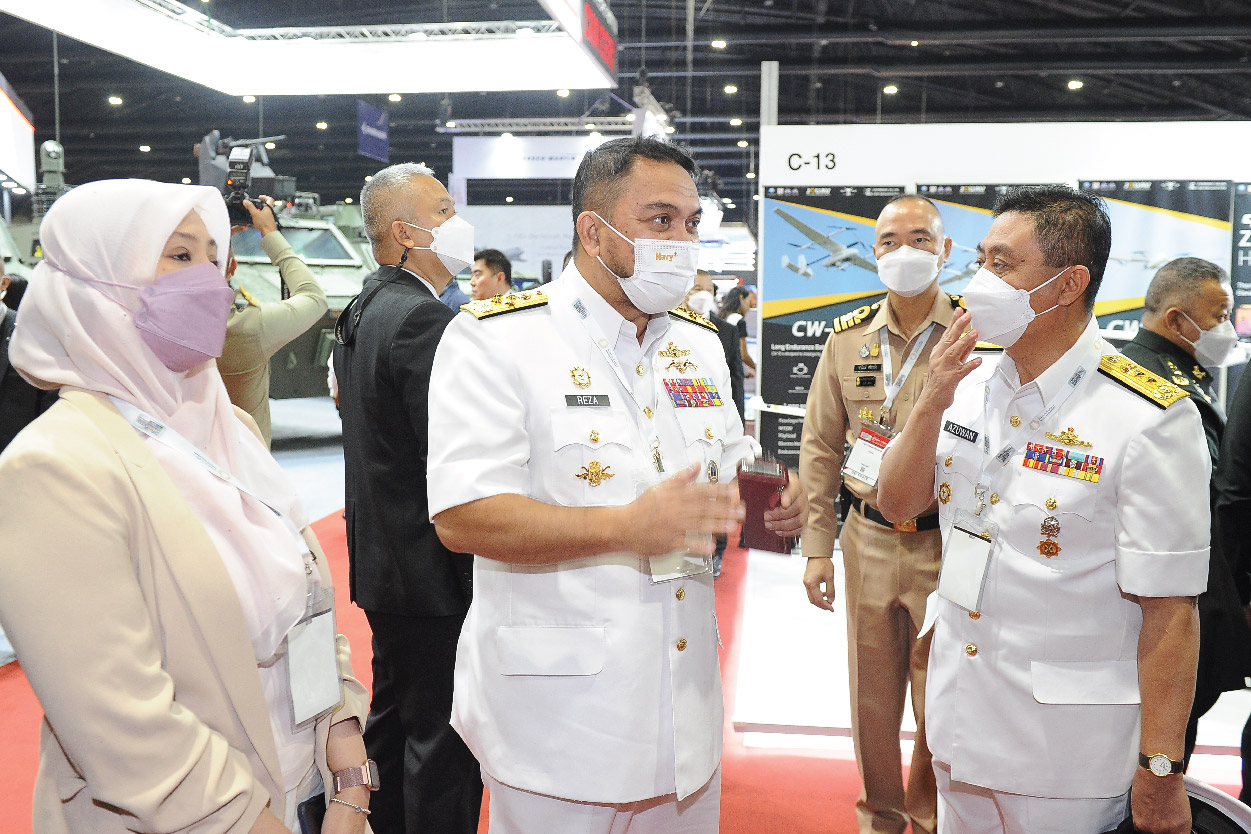 Admiral Tan Sri Mohd Reza bin Mohd Sany  Chief of Navy, MALAYSIA