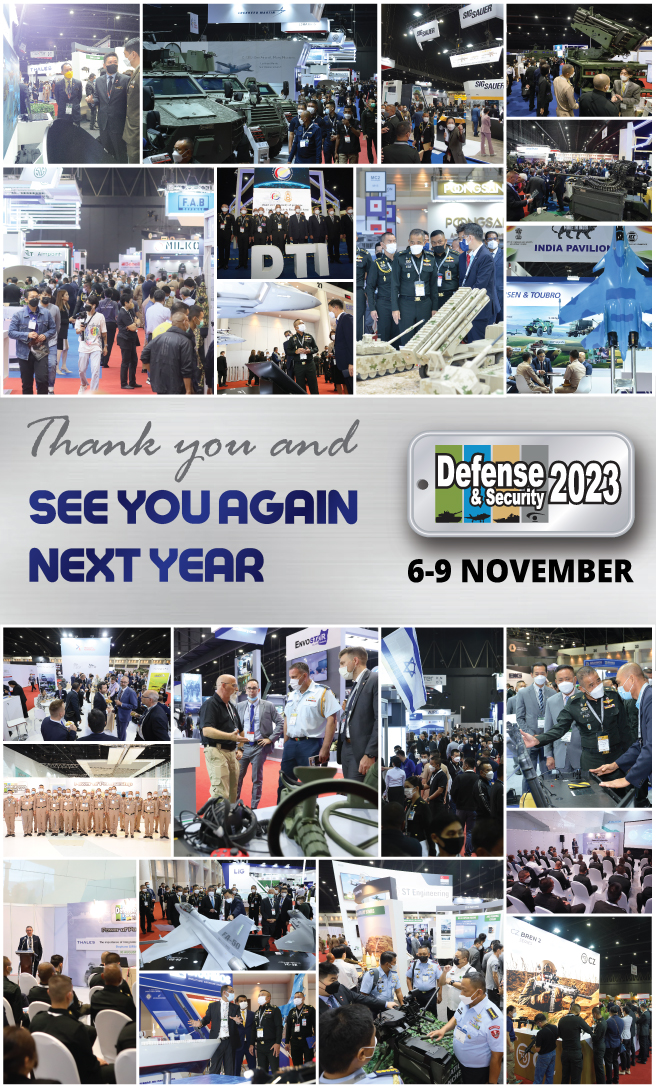 Thank you and See you again next year: Defense & Security 2023