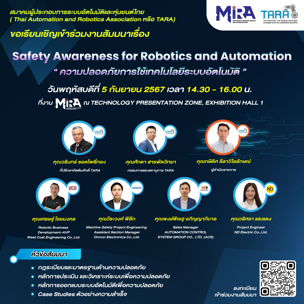 Safety Awareness for Robotics and Automation